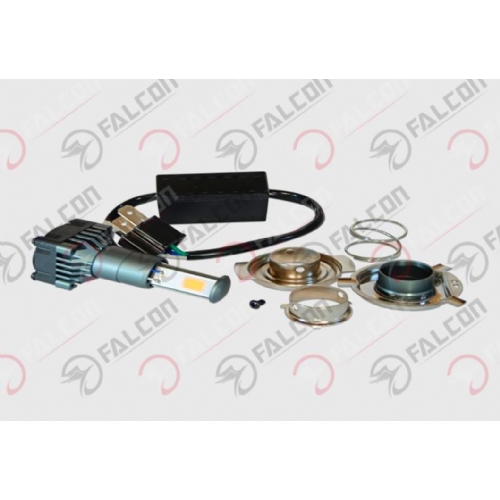 LED XENON FANLI H4/BOSH TP/H7 UYUMLU BEYAZ 8500 LM VOLTAJ REGLETRL