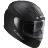 LS2 STREAM EVO MAT SYAH KASK