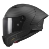 LS2 THUNDER KARBON GP AERO MAT SYAH KASK