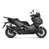 AKRAPOVIC S-H3SO8-HRSSBL HONDA ADV 350 (22-24) - FORZA 250 (21-24) SLIP-ON LINE (SS) EGZOZ